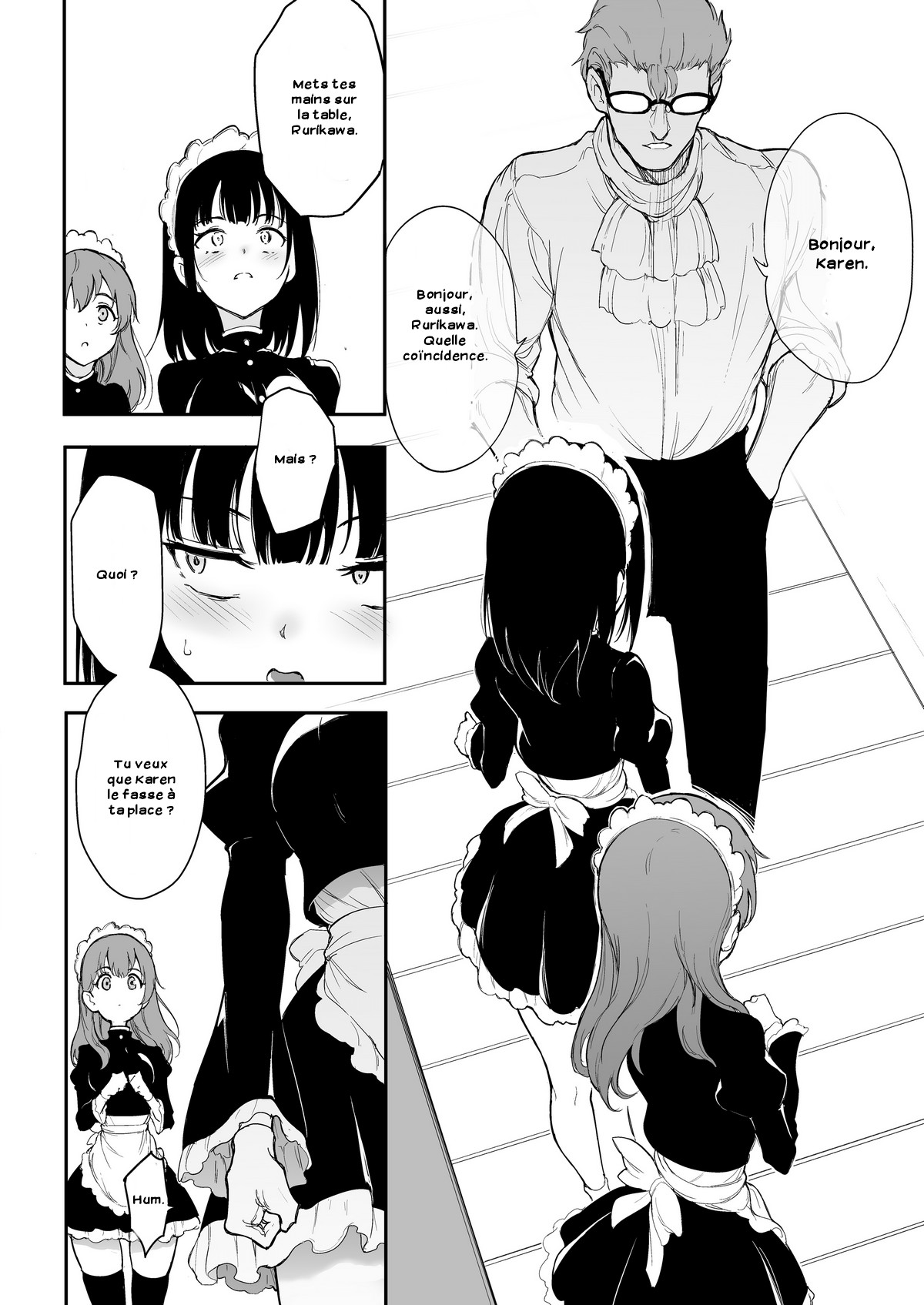 Maid Kyouiku. 3 -Botsuraku Kizoku Rurikawa Tsubaki- page 12 full