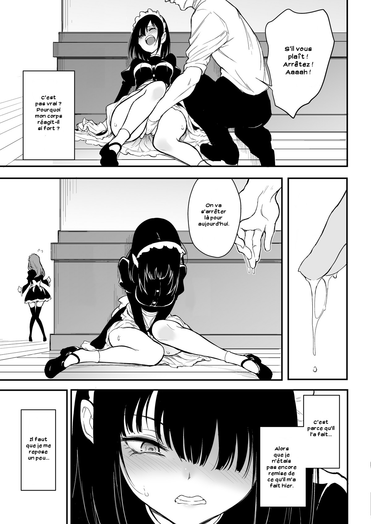Maid Kyouiku. 3 -Botsuraku Kizoku Rurikawa Tsubaki- page 7 full