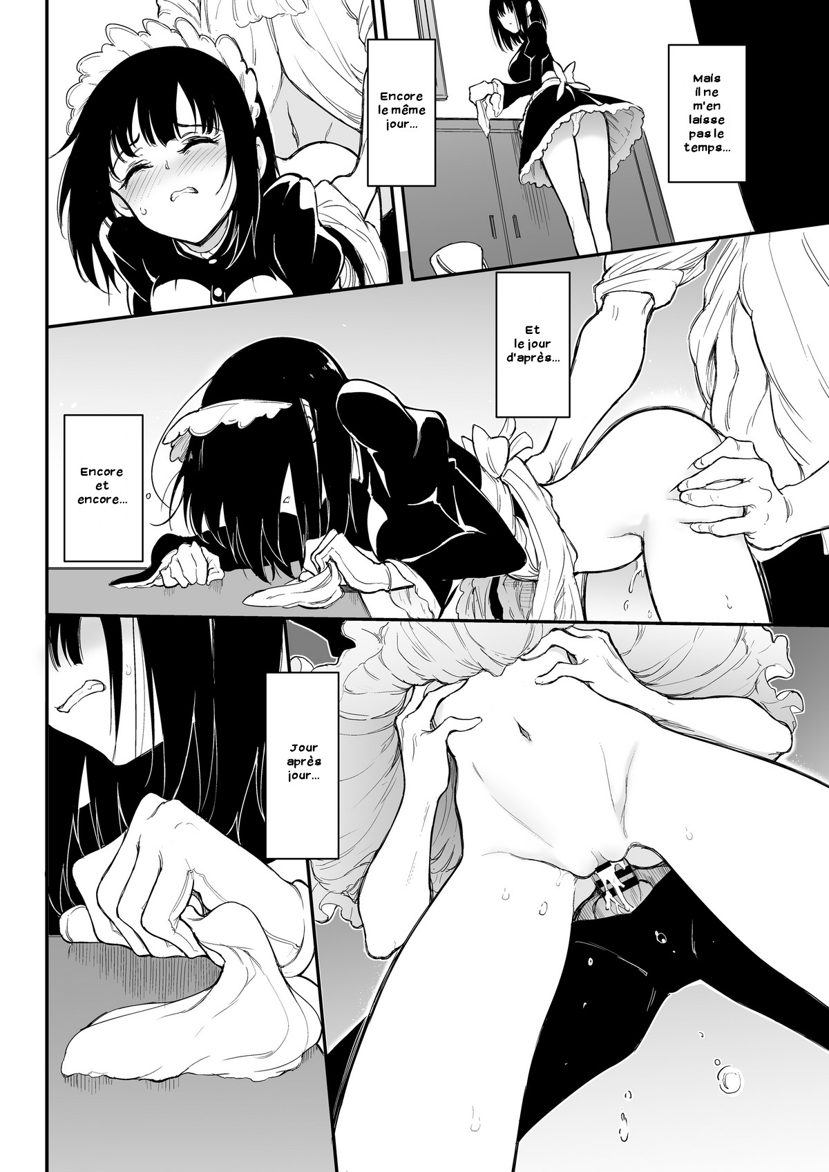 Maid Kyouiku. 3 -Botsuraku Kizoku Rurikawa Tsubaki- page 8 full