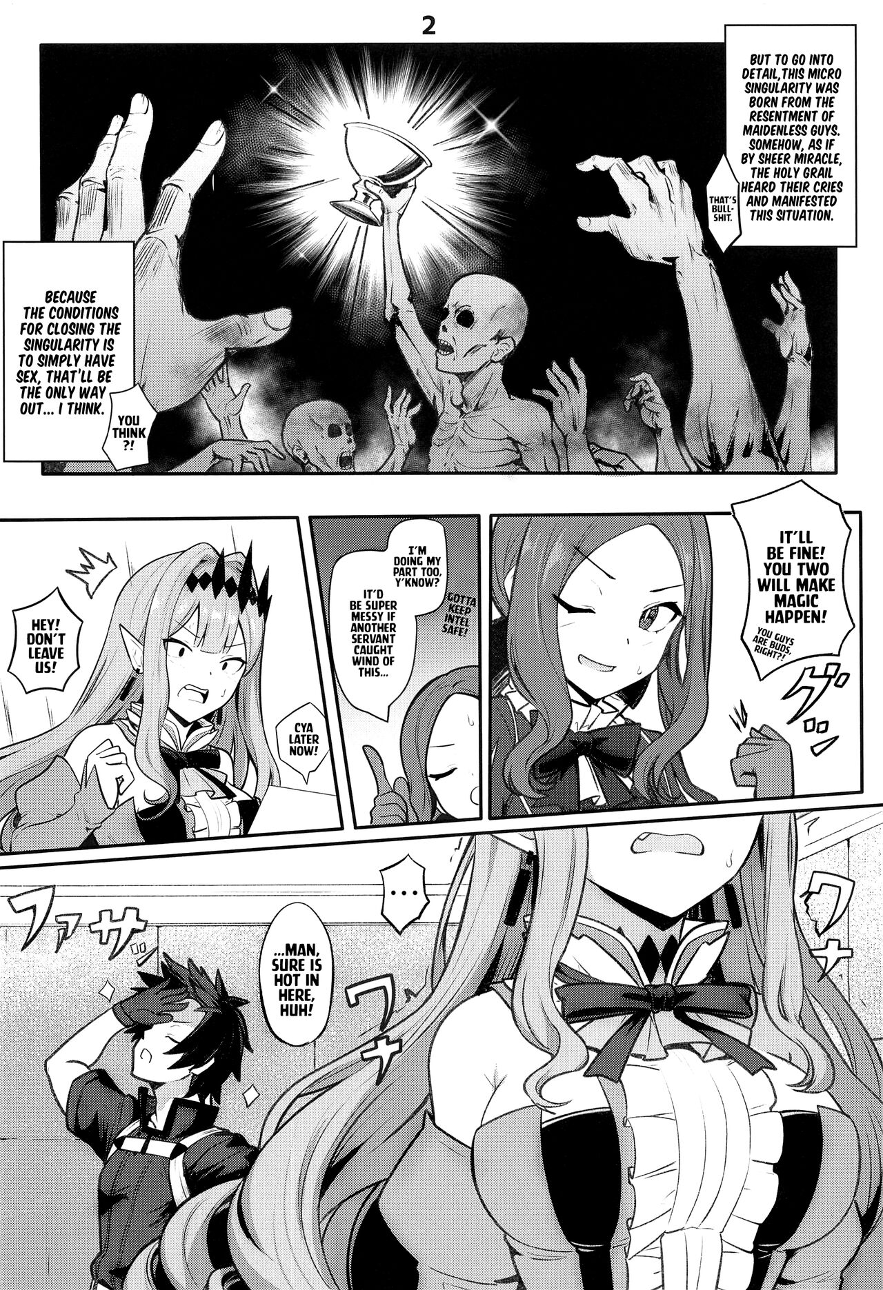 Baobhan Sith to SEX Shinai to Derarenai Heya | Baobhan Sith and I Need to Have Sex or Else We Can't Leave This Room! page 3 full