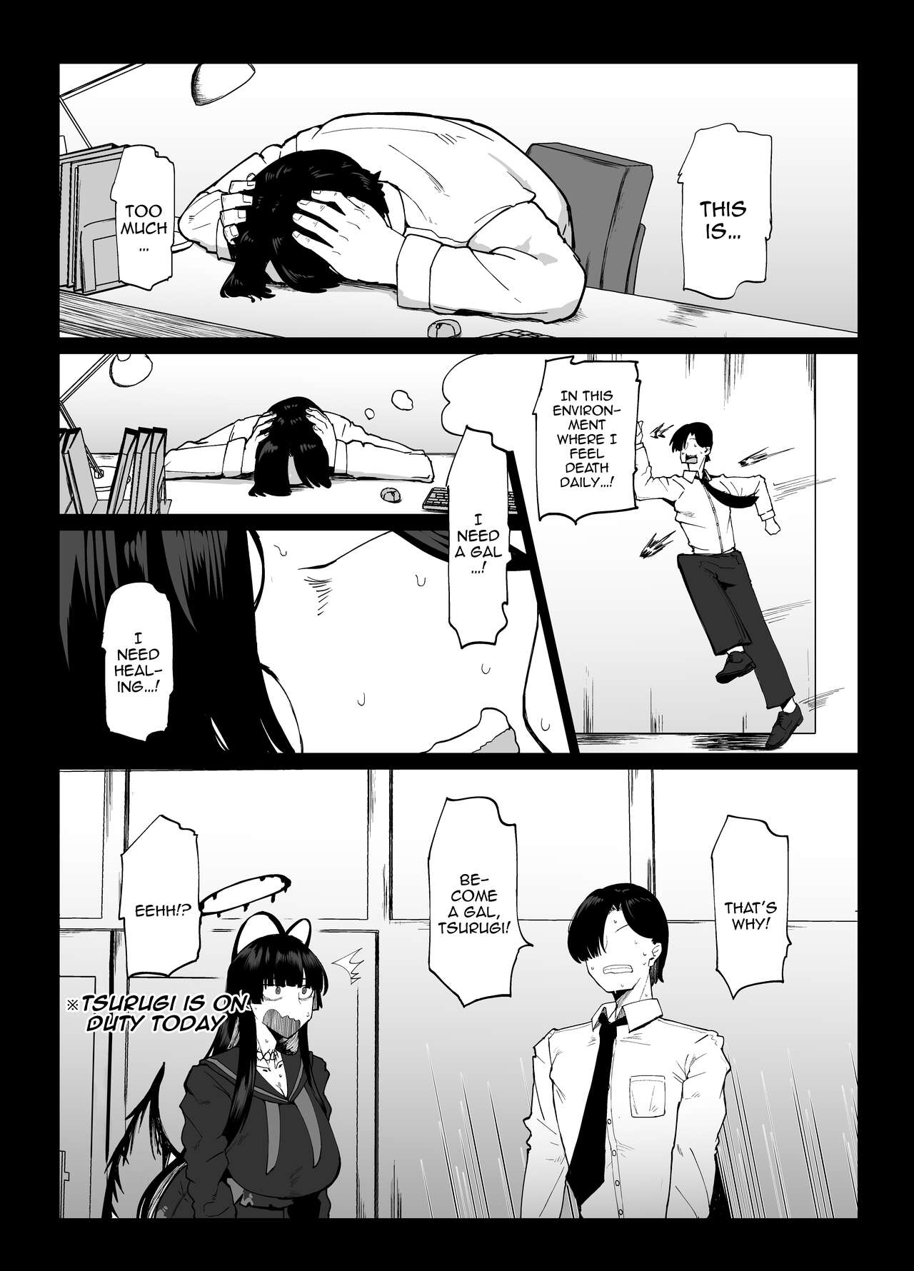Tsurugi gyaru o yare!!  | Tsurugi, Be a Gal For Me!! page 2 full