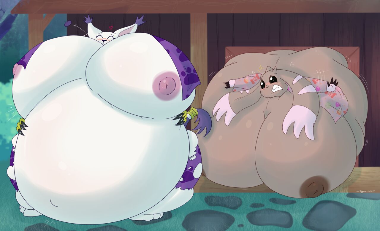 Digimon - Bandwidth Soda Sleepover + Extra Weightgain Comics page 6 full