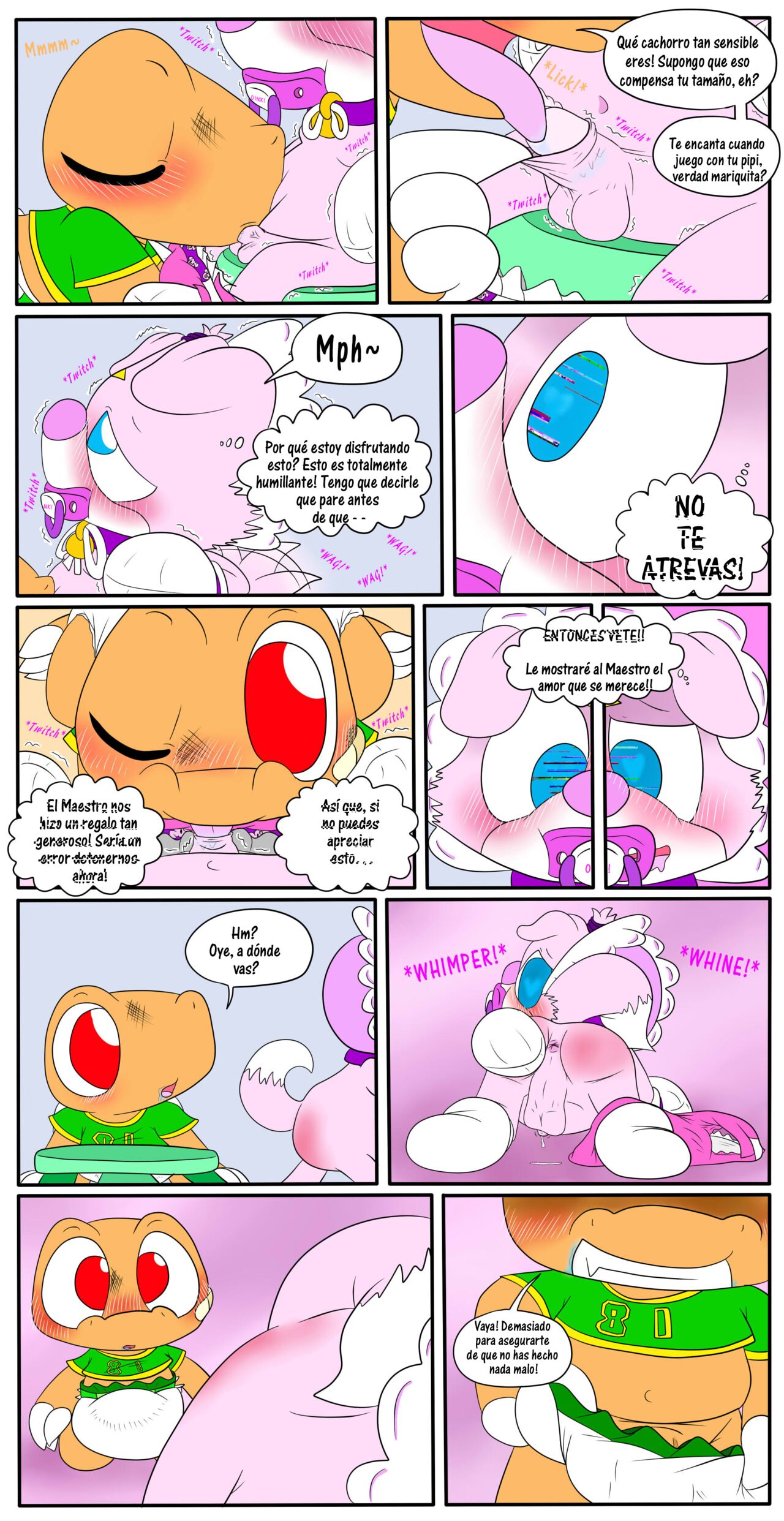 El Primer Día Preescolar de Piggy //Parte 2// page 3 full