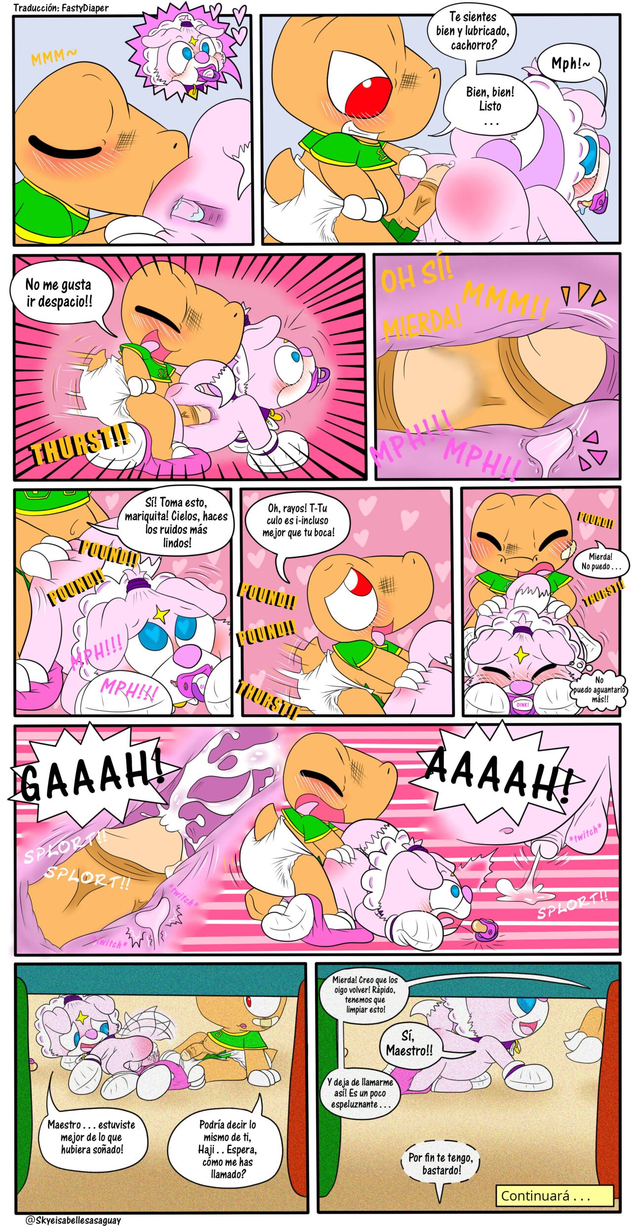 El Primer Día Preescolar de Piggy //Parte 2// page 4 full