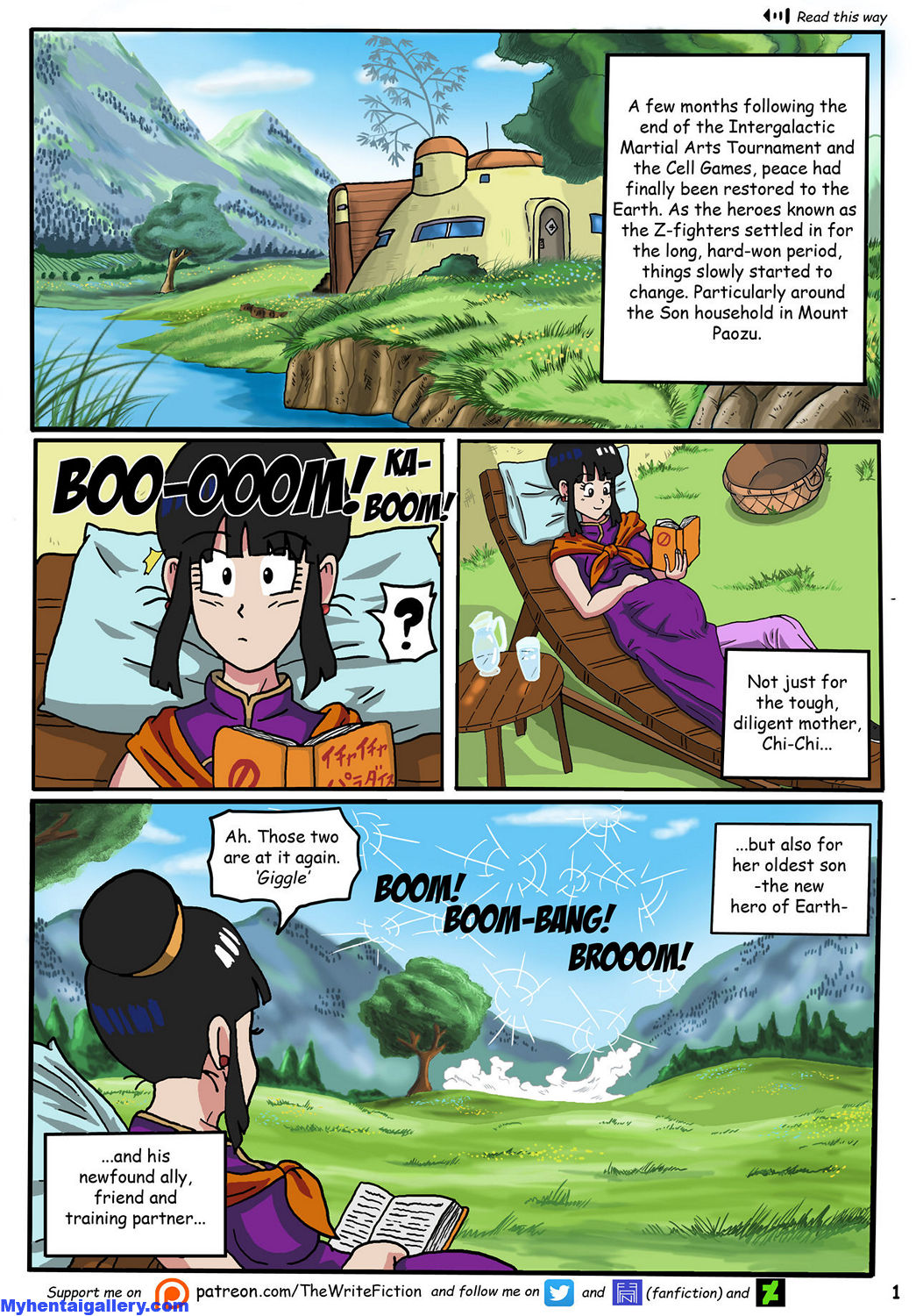 Dragon Ball Z Golden Age Fiery Lake page 2 full