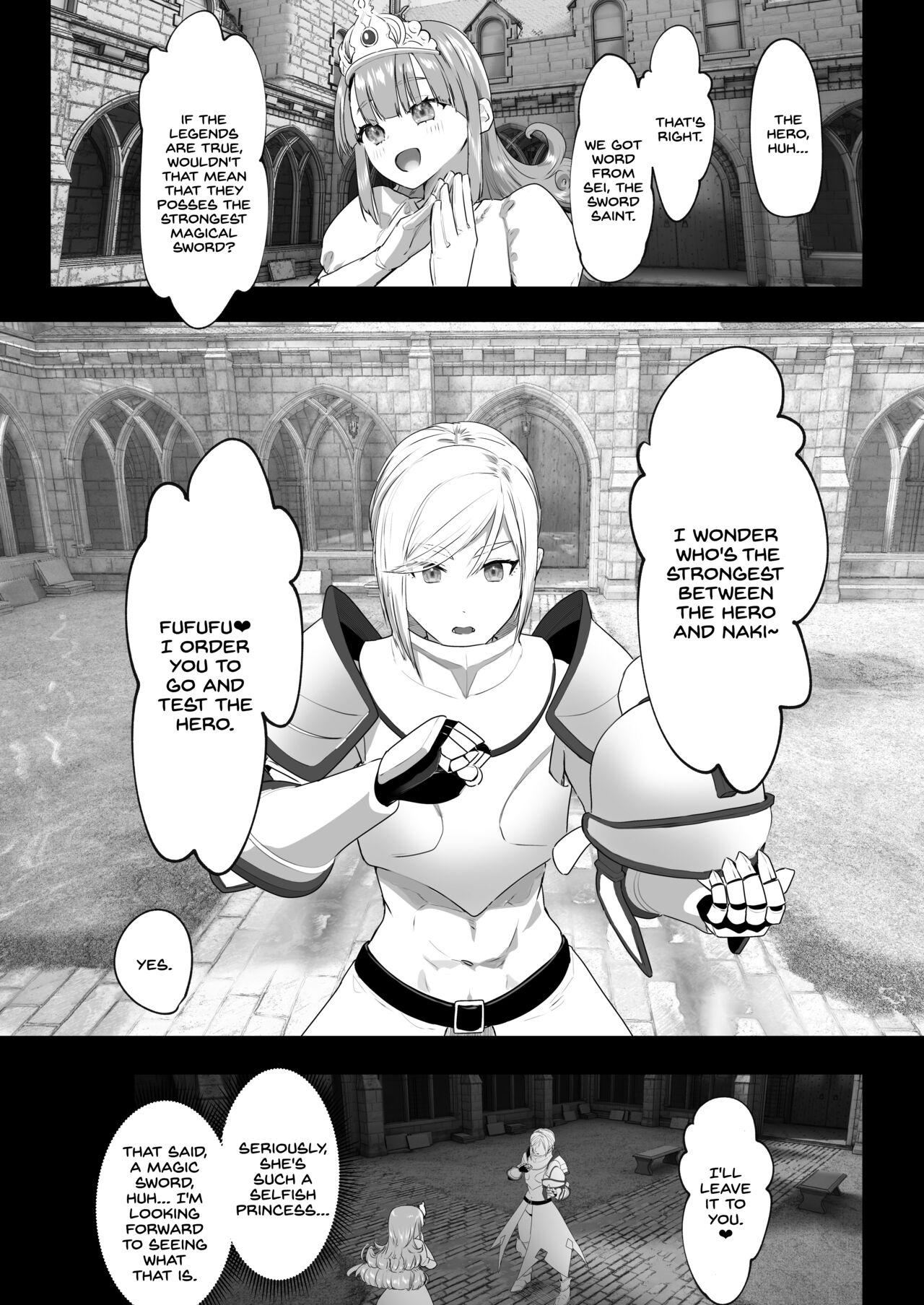 Isekai Tensei Shitara Futanari Yuusha-sama datta Ken 2 page 12 full