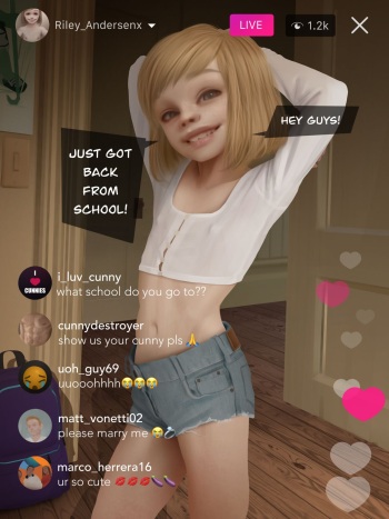 [Tilted Loli] Riley's Little Livestream (Inside Out) cover