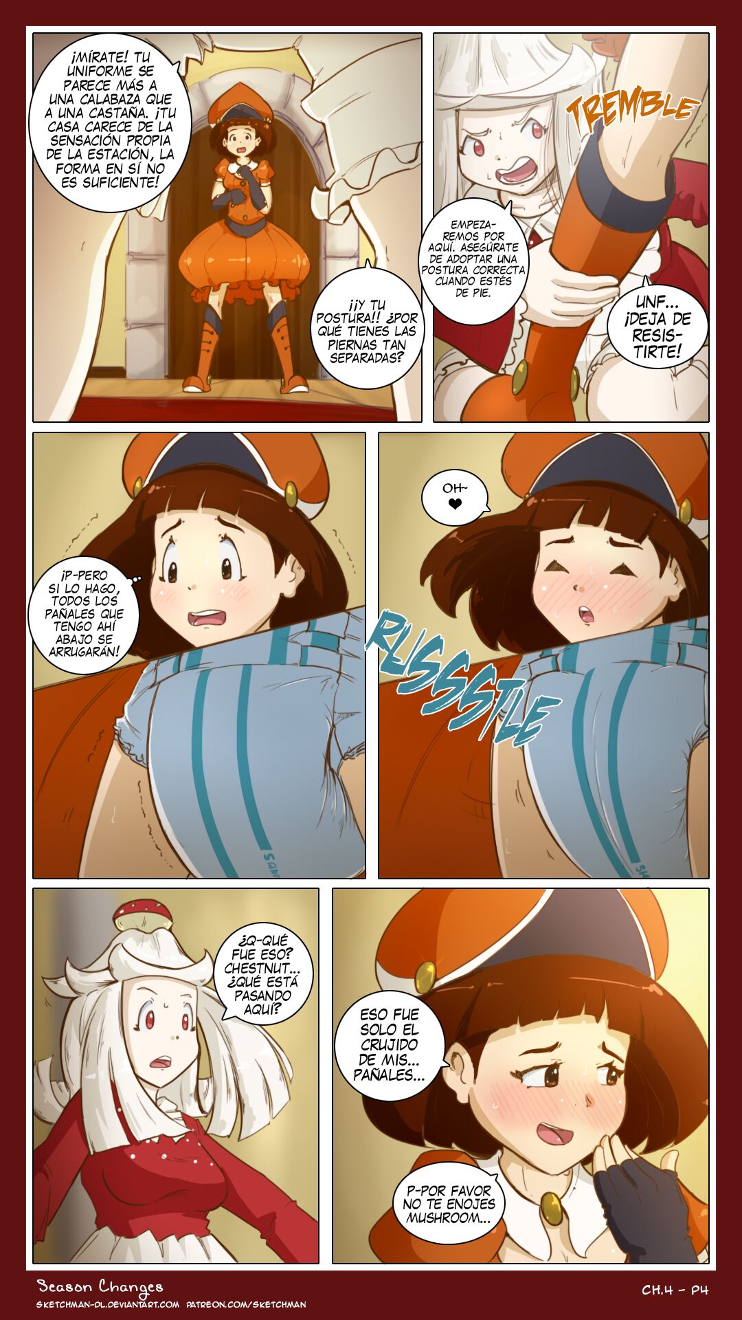 Season Changes  - CÓMIC ESPAÑOL / SketchMan-DL page 4 full