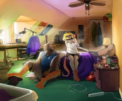 A day of "hanging out"