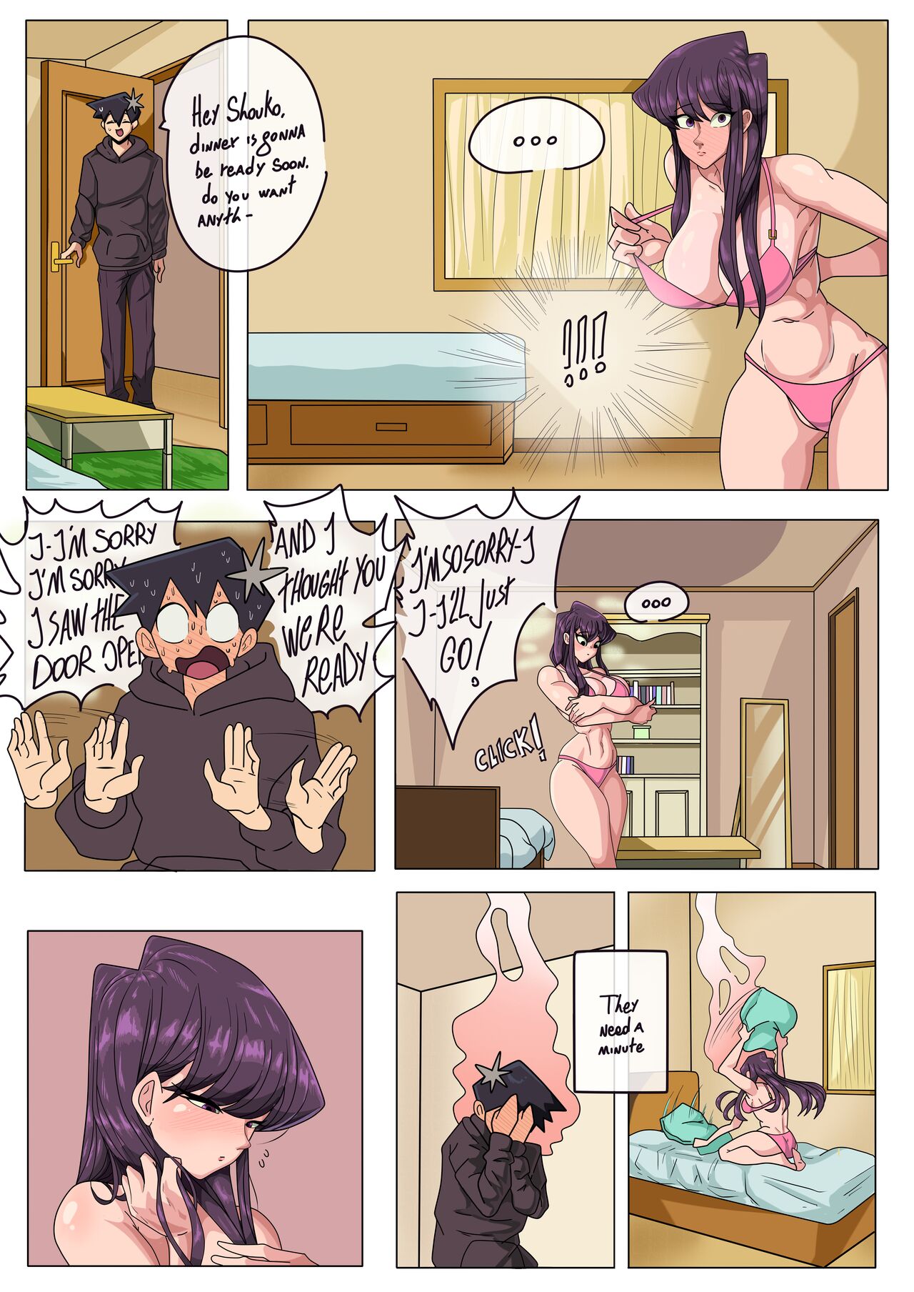 Komi San: Sleepless page 5 full