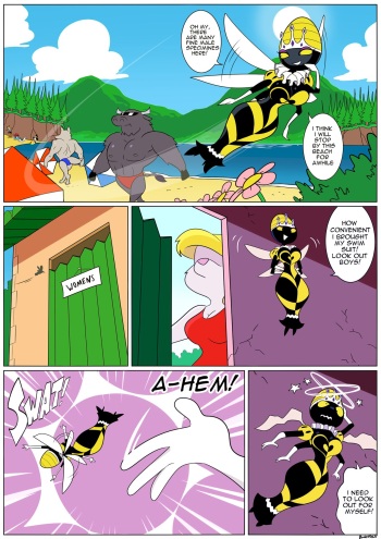 [Dangerking11] Queen Bea's Beach Fight cover