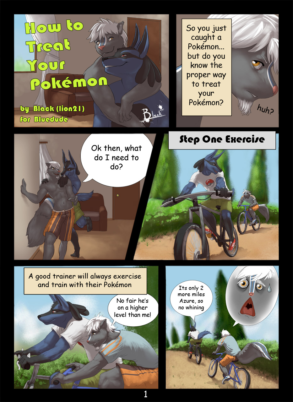 How to Treat Your Pokemon - Blacklion21 page 1 full