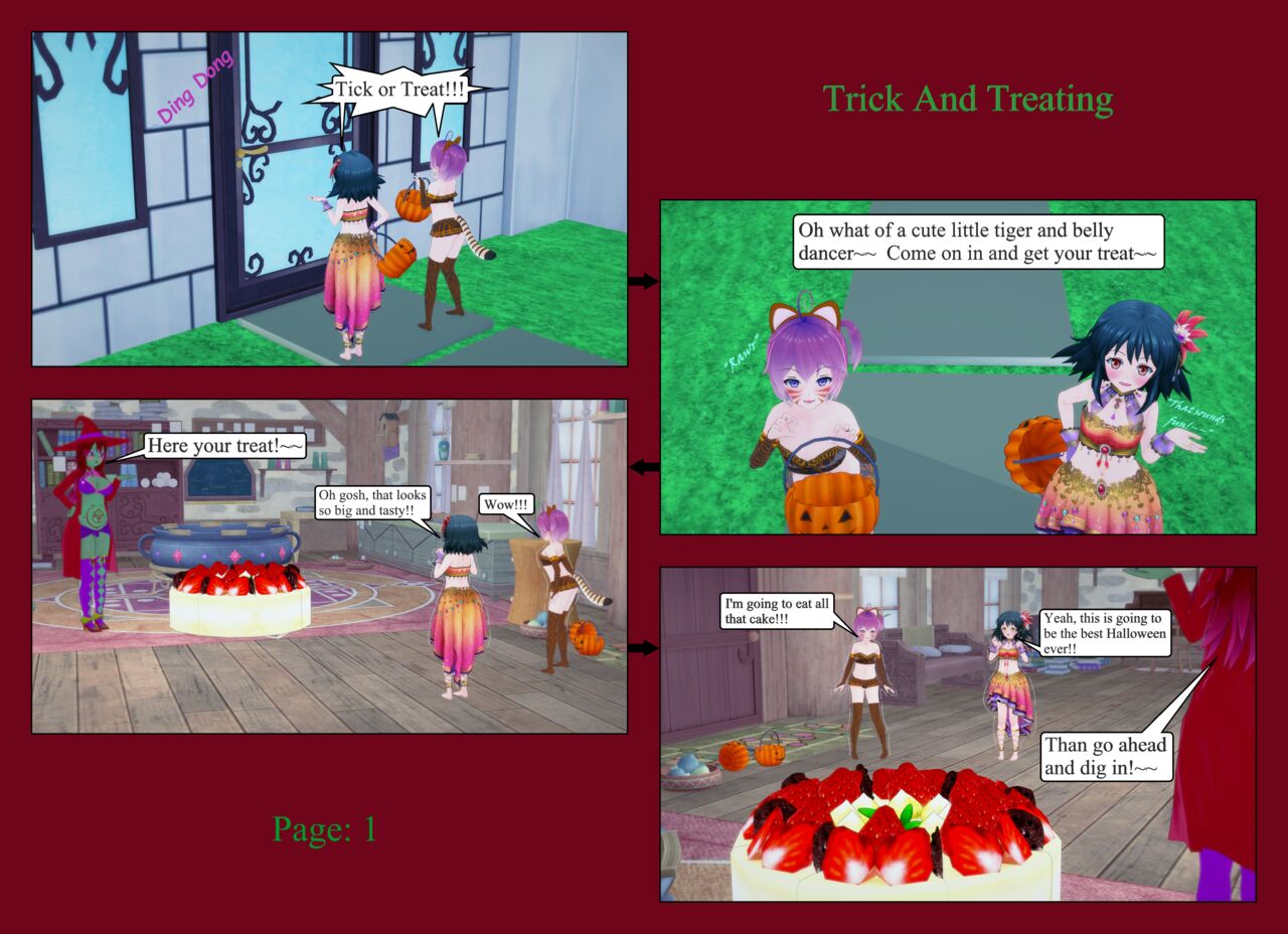 Trick And Treating page 1 full