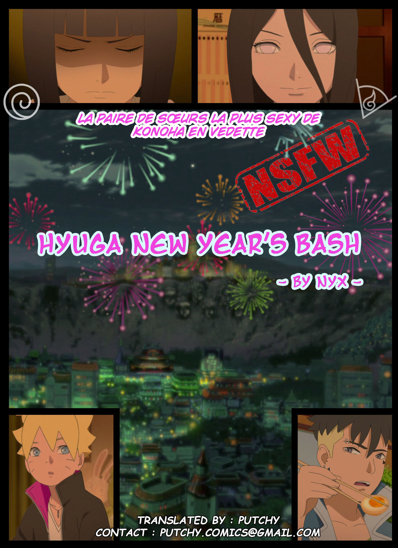 Hyuga new years bash - Page 1 - Comic Porn XXX
