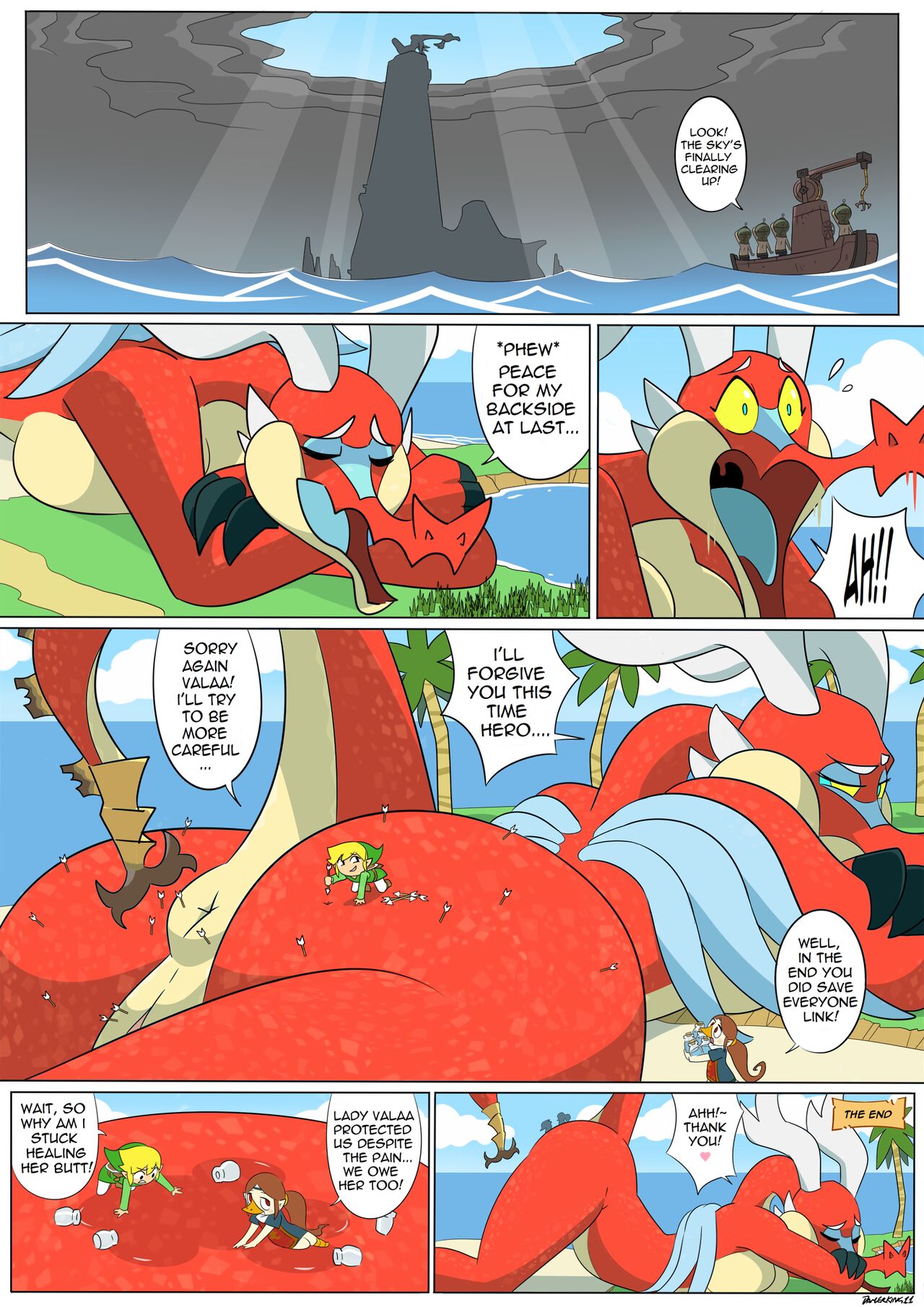 Lady Valaa and the Gohmites page 8 full