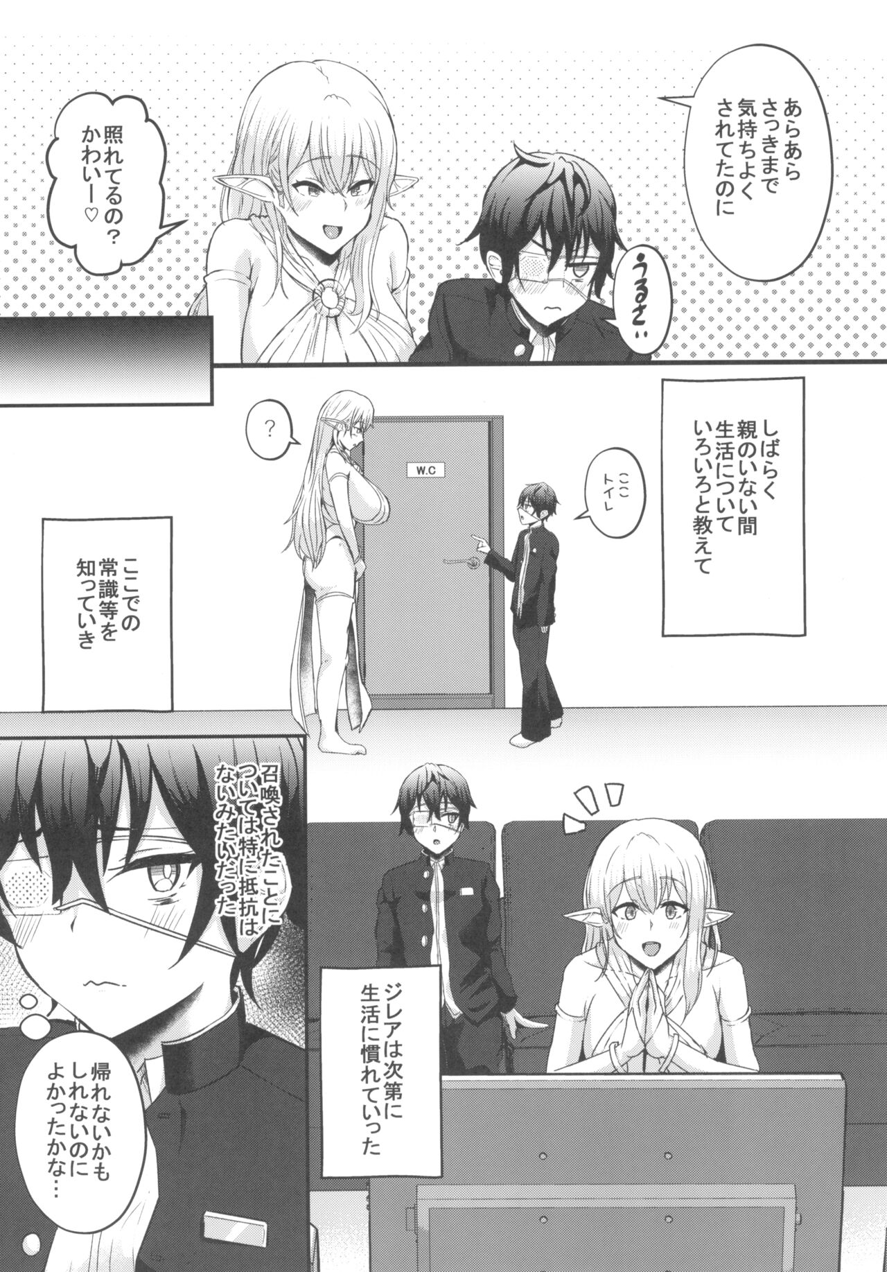 Boku no Heya ni Shoufu no Elf wo Shuukan shiteimashita Kanzenban page 12 full