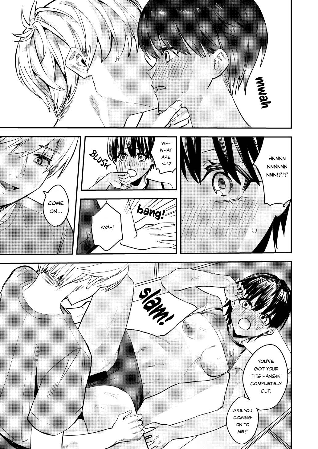 Rikujoubu no Ore ga Onna ni Sarete Kairaku ni Ochiteiku Ohanashi |  | How I Was Turned Into A Woman, Left The Track Team, And Became A Slut page 9 full