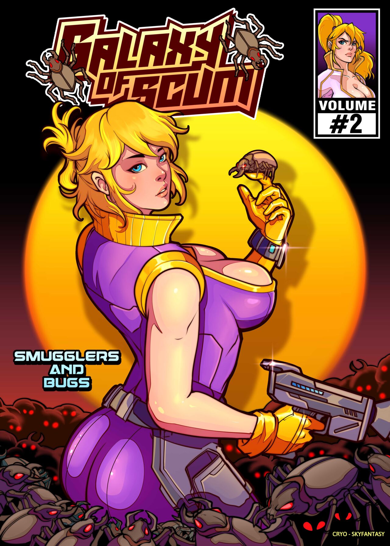 Galaxy of Scum Issue #2: Smuggler's and Bugs page 1 full
