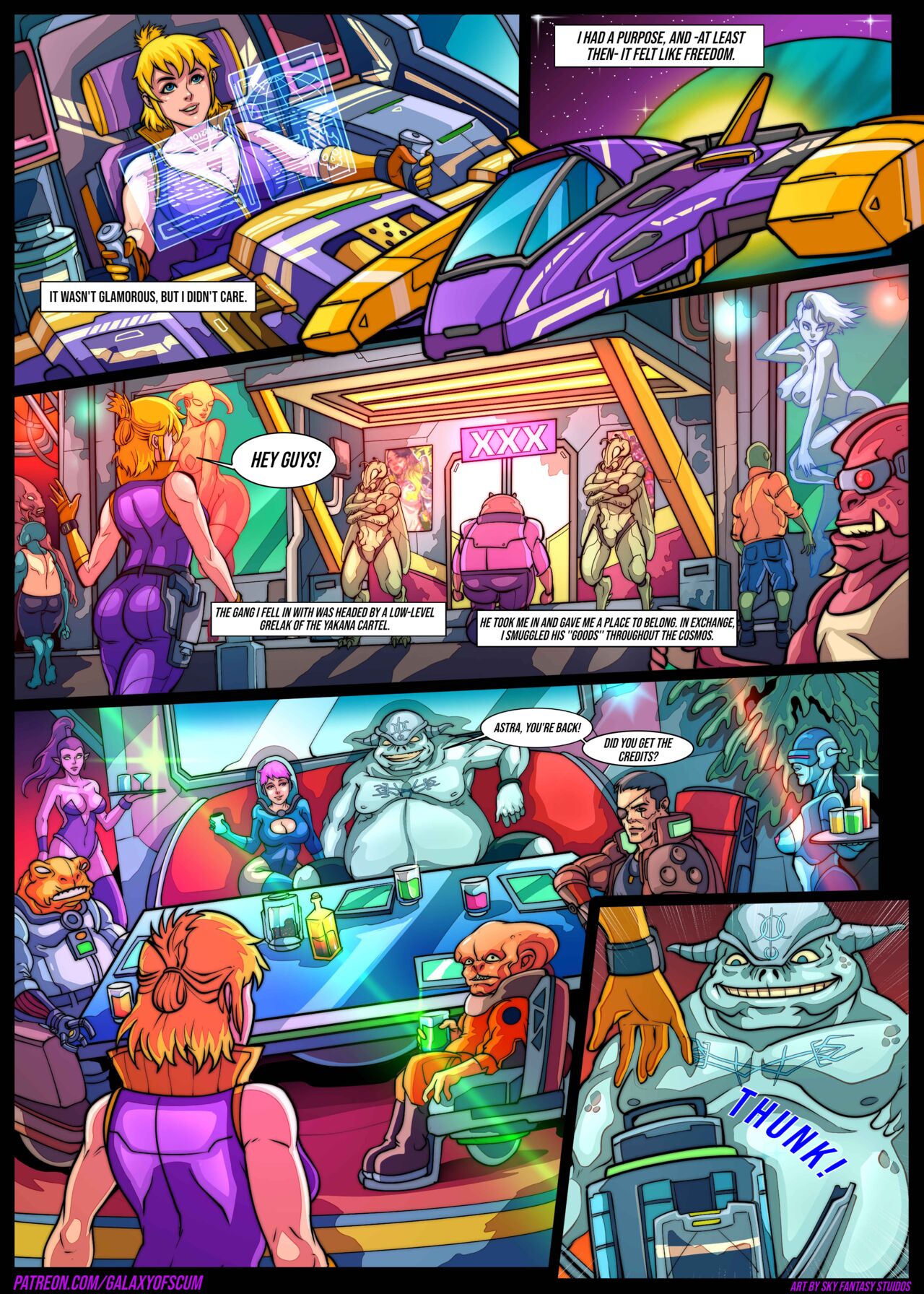 Galaxy of Scum Issue #2: Smuggler's and Bugs page 5 full