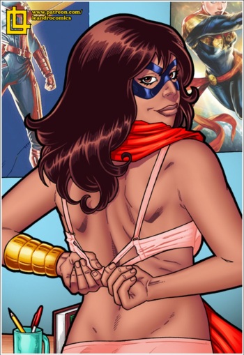 [Leandro Comics] Kamala Khan in some POV action! cover