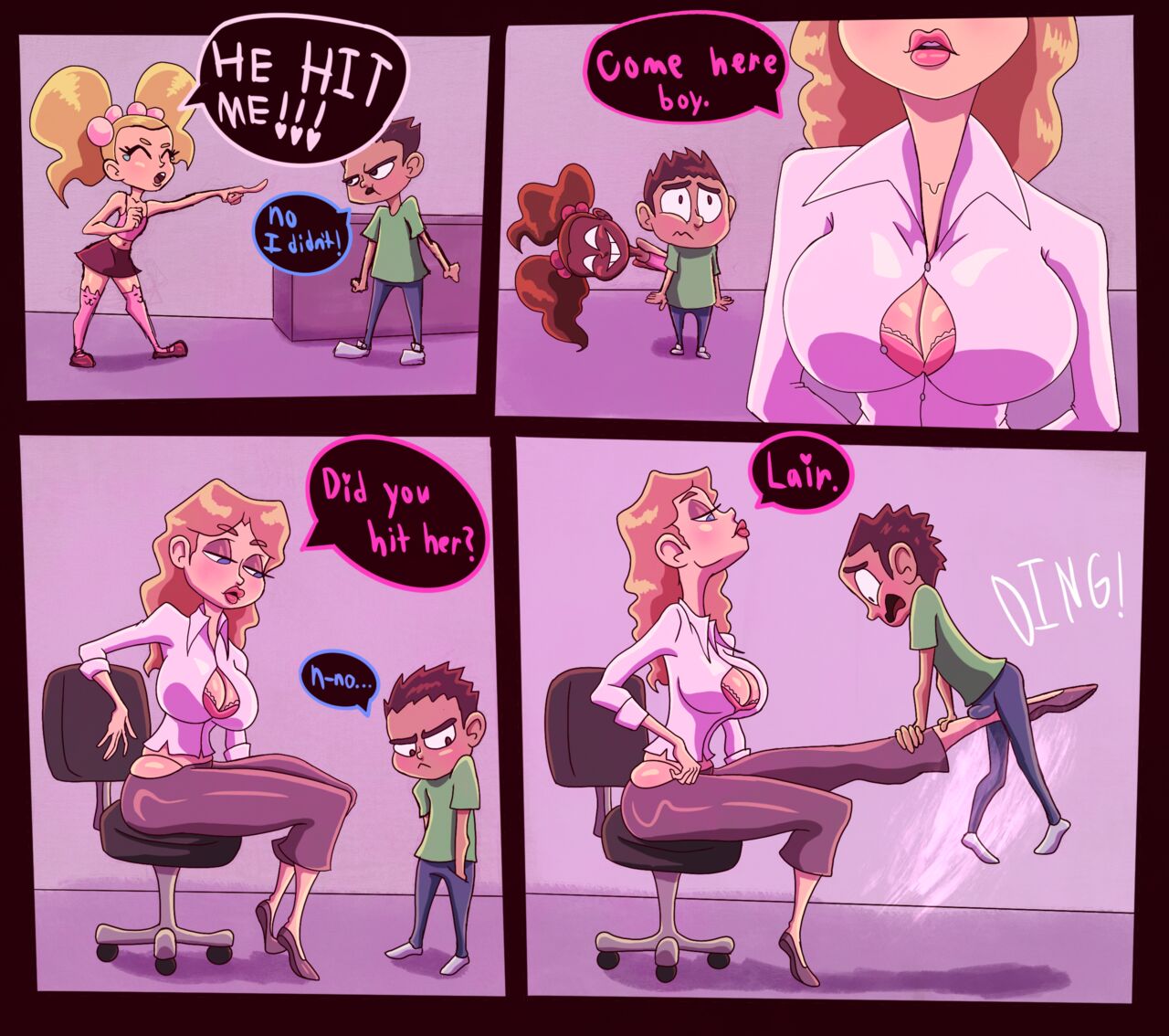 Ballbusting Bimbo: Teacher Edition page 2 full