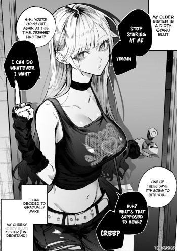 [Egaki Numa] The Day I Decided to Make My Cheeky Gyaru Sister Understand in My Own Way Ch. 1-5 (Ongoing) cover