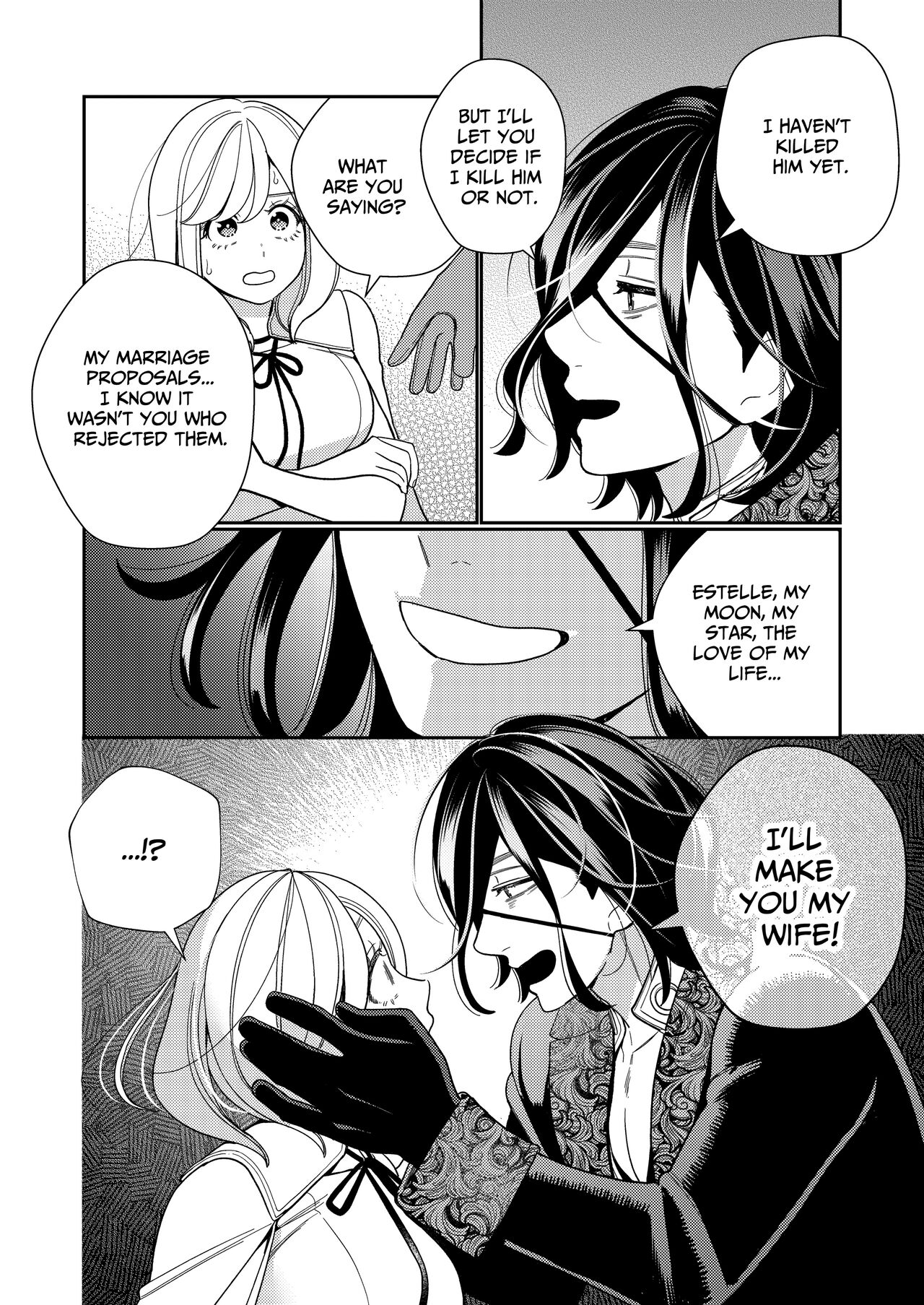 Seijo wa Tekikoku no Ou ni Otosareru | Corrupted by the Mercenary King. page 12 full