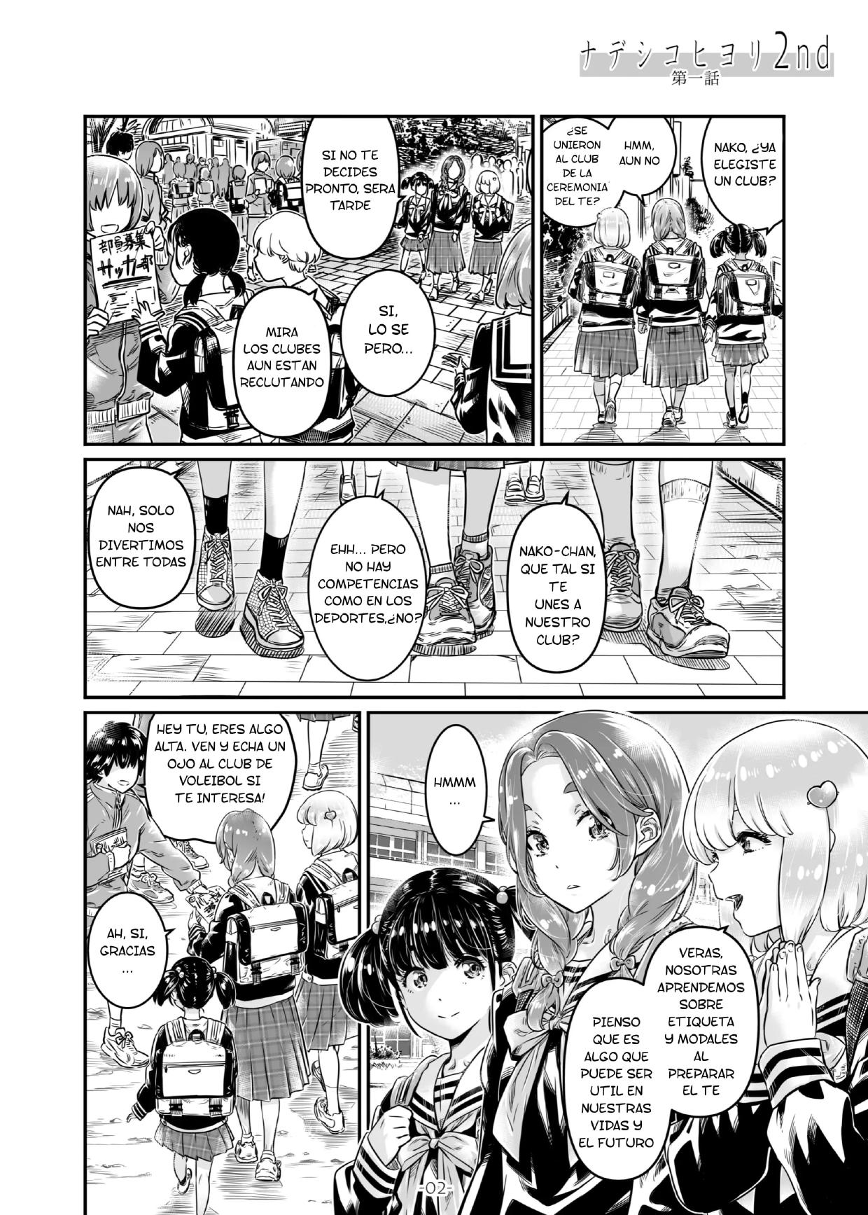 Nadeshiko Hiyori 2nd Ch. 1 page 3 full