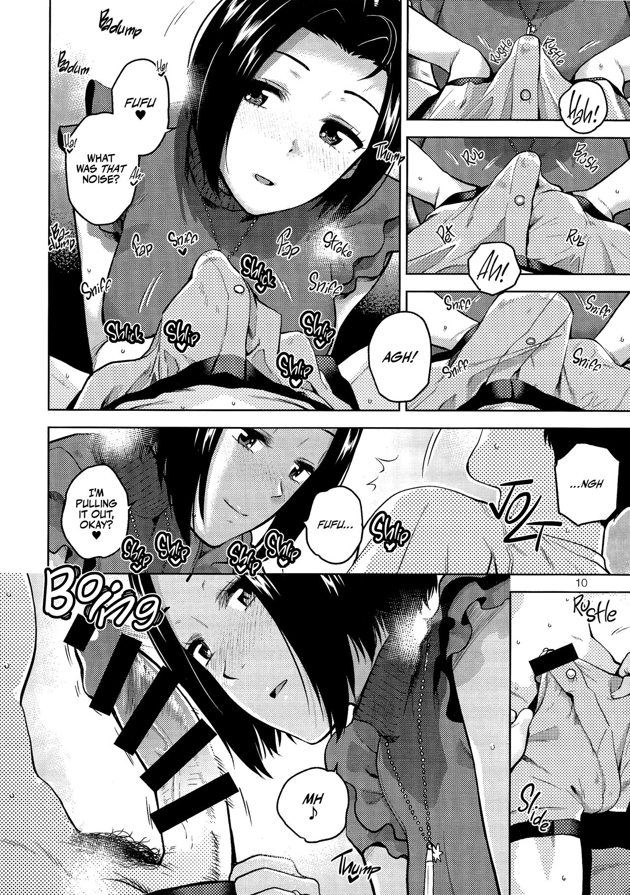Azusa-san ga Te to Kuchi dake de Shite Kureru Hon | Azusa-san Only Uses Her Hands and Mouth page 11 full