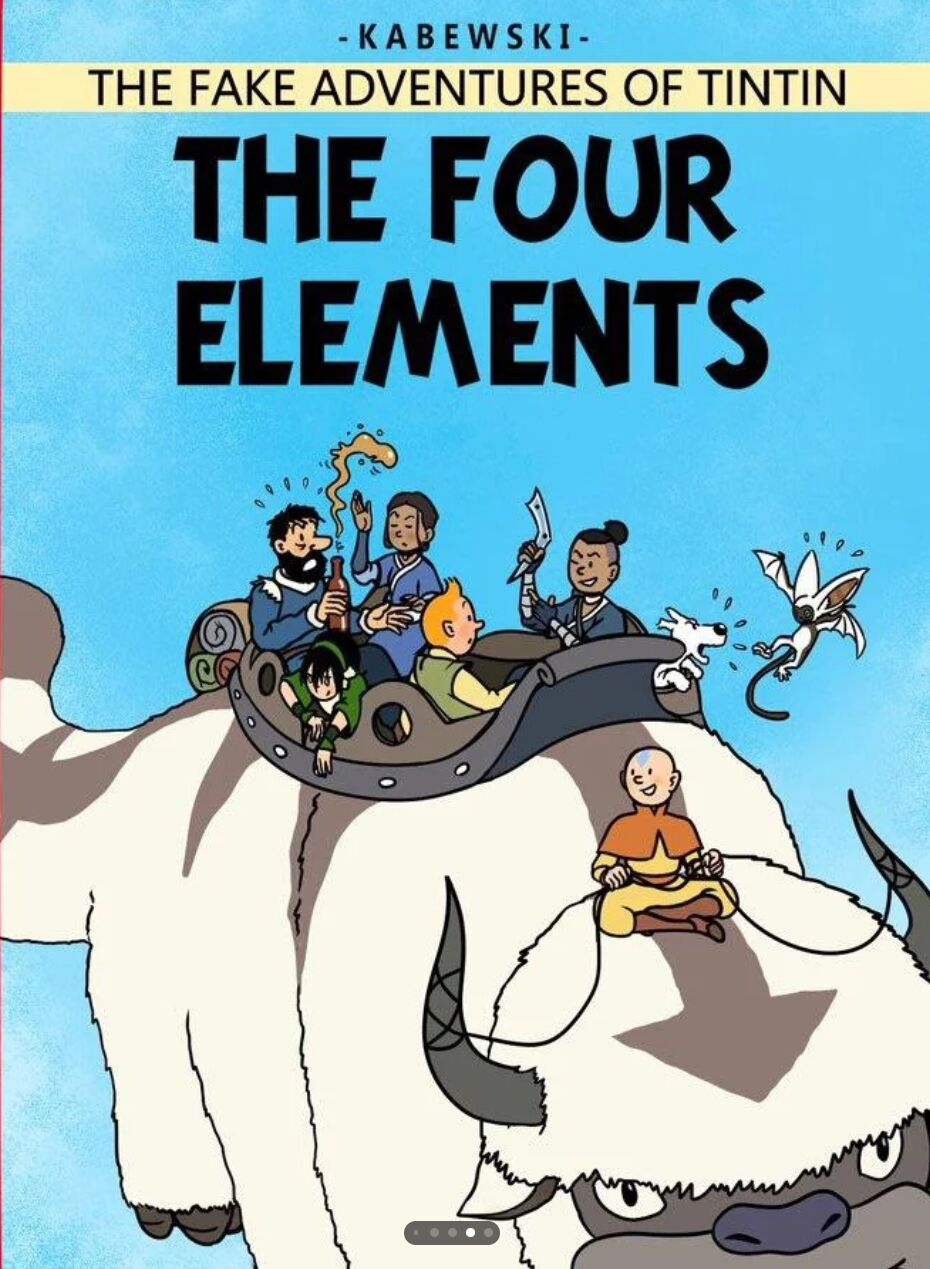 The Fake Adventures of Tintin collection page 11 full