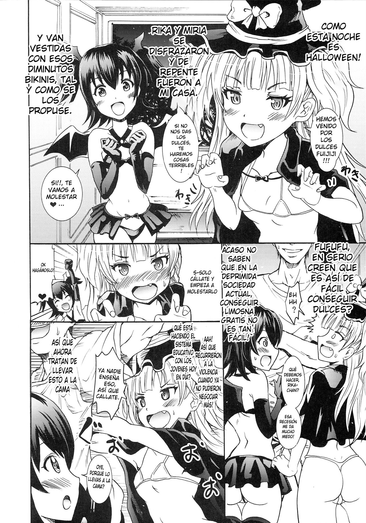 Rika & Miria no Halloween Itazura Bon page 2 full