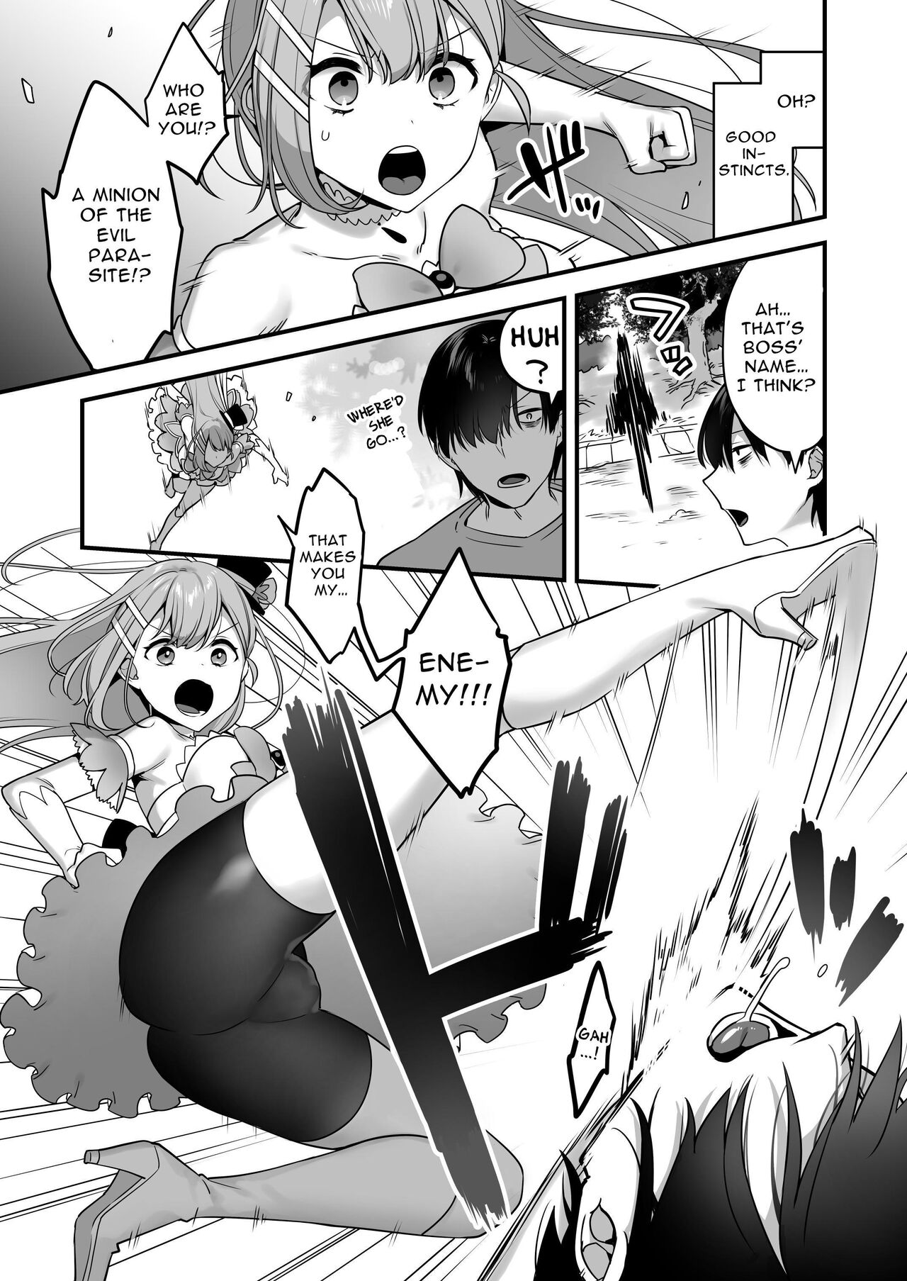 Aku no Tesaki ni Natta node. ~Mahou Shoujo o Ryoujoku Shimasu~ | Since I became a pawn of evil... I'll disgrace the magical girl page 11 full
