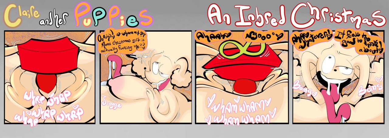 Claire and her Pups: An inbred christmas page 12 full