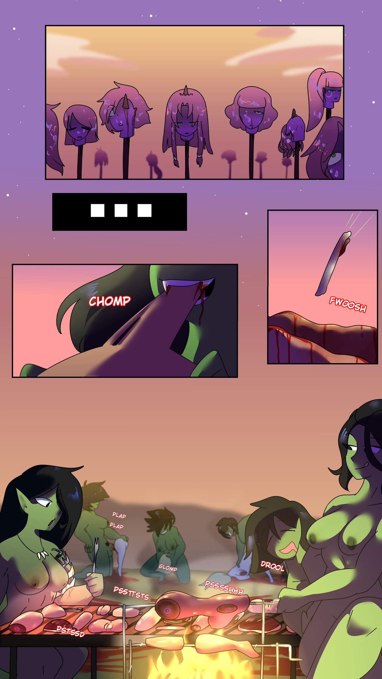 Futa Orc raiders vs Elven troops page 12 full