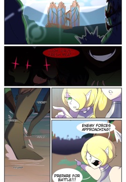 Futa Orc raiders vs Elven troops