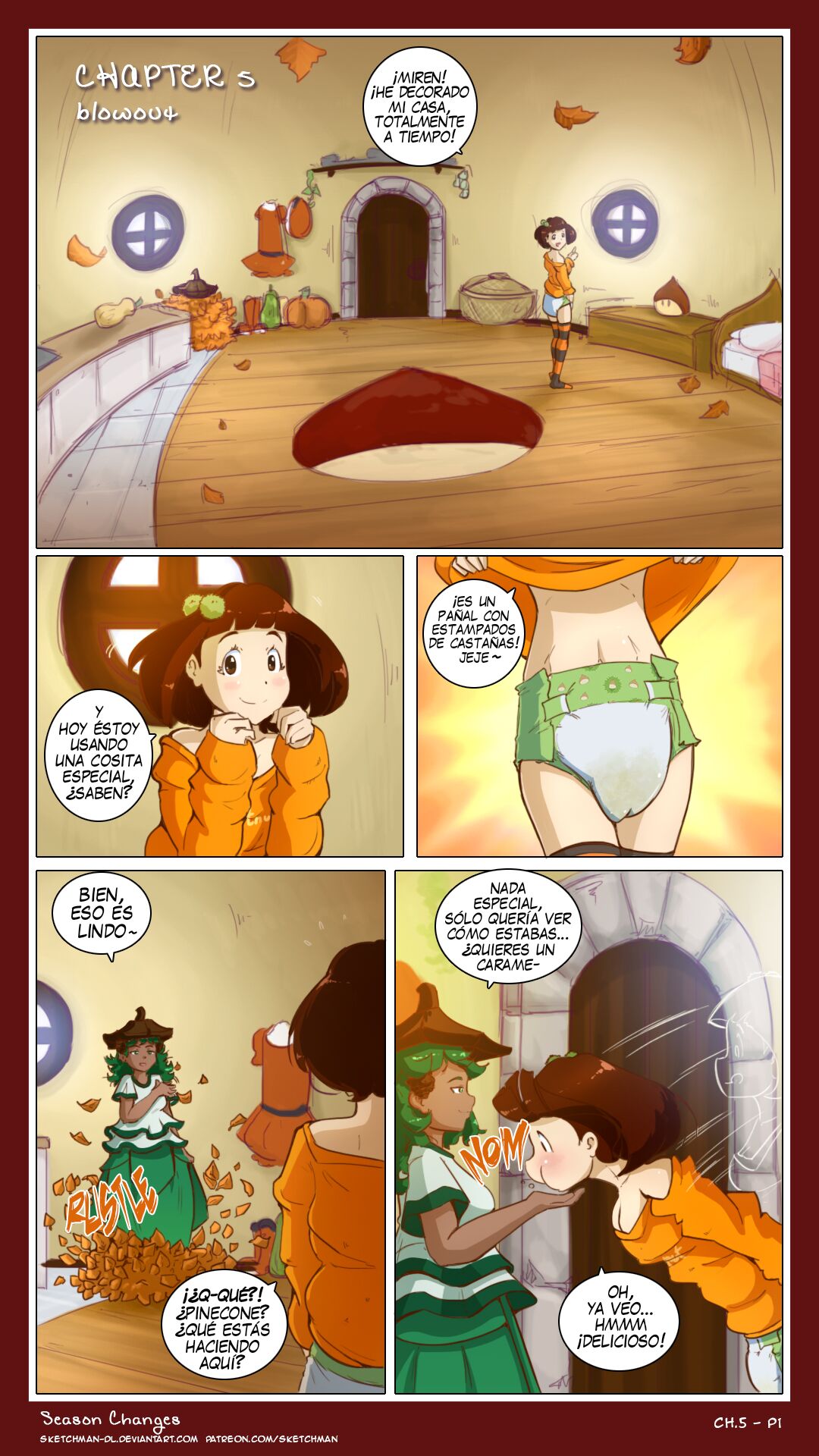 Season Changes  - CÓMIC ESPAÑOL / SketchMan-DL page 1 full