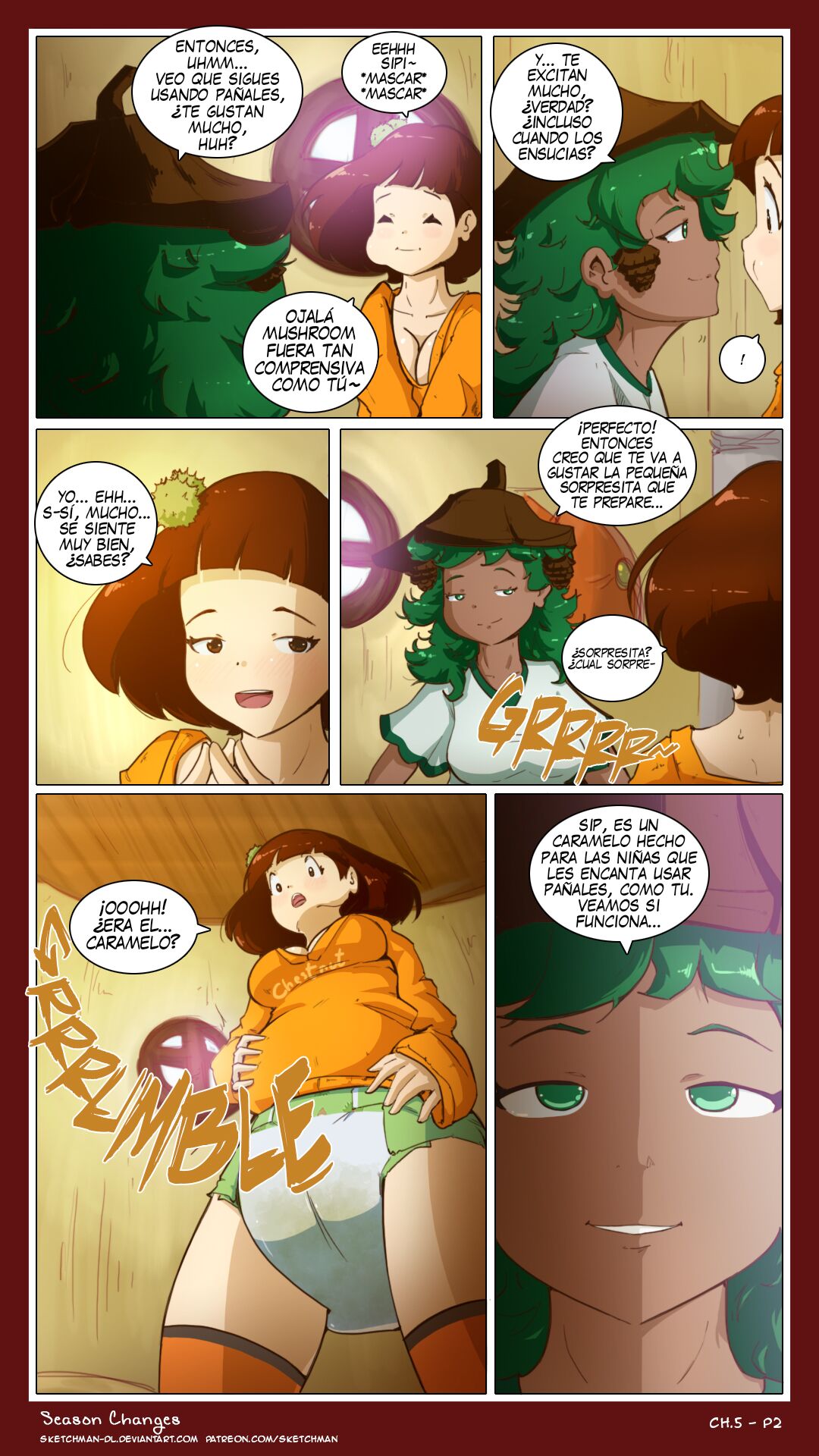 Season Changes  - CÓMIC ESPAÑOL / SketchMan-DL page 2 full