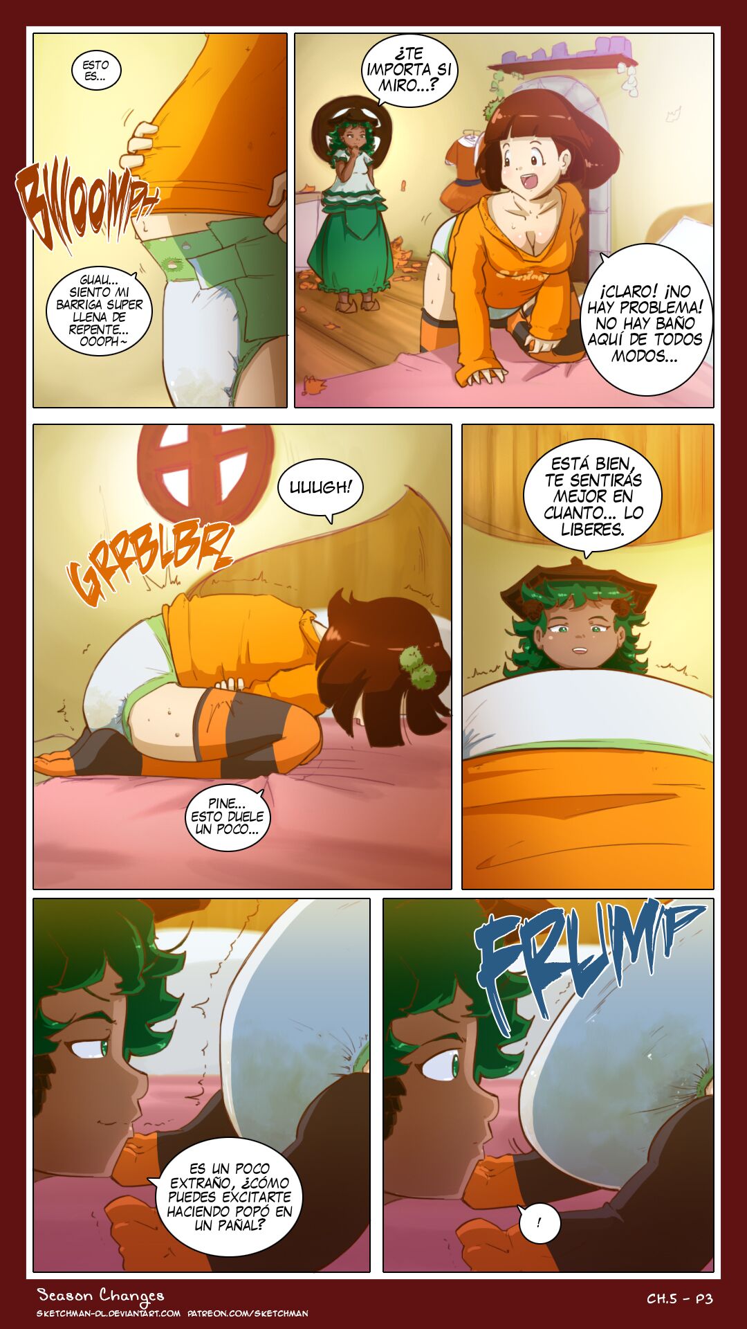 Season Changes  - CÓMIC ESPAÑOL / SketchMan-DL page 3 full