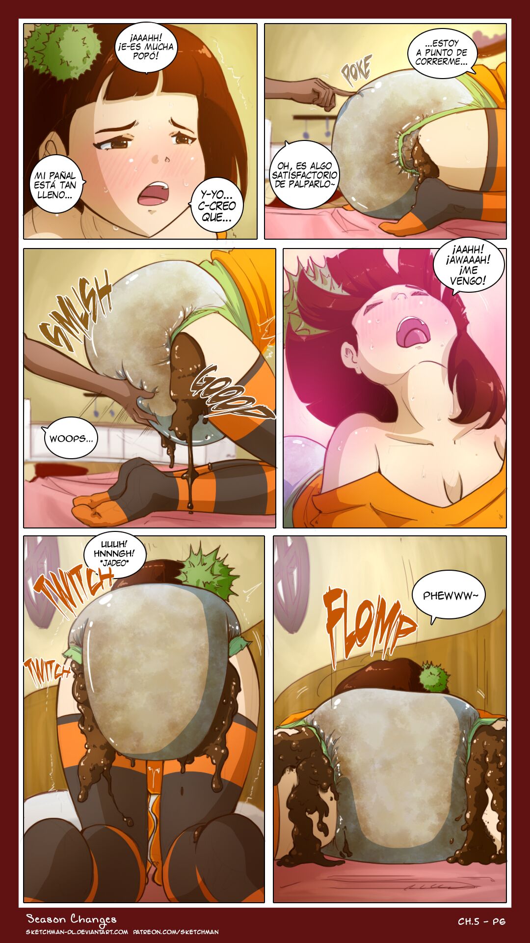 Season Changes  - CÓMIC ESPAÑOL / SketchMan-DL page 6 full