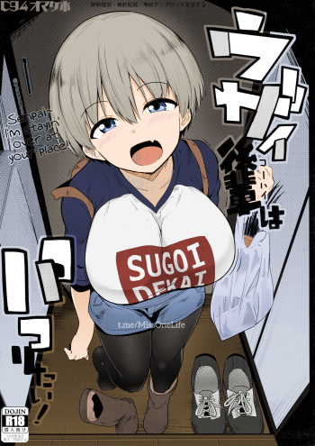 (C94) [Hitsuji Kikaku (Muneshiro)] C94 Omakebon Uzai Kouhai wa Pakoritai! (Uzaki-chan wa Asobitai!) [English] {Hennojin} [Colorized] cover