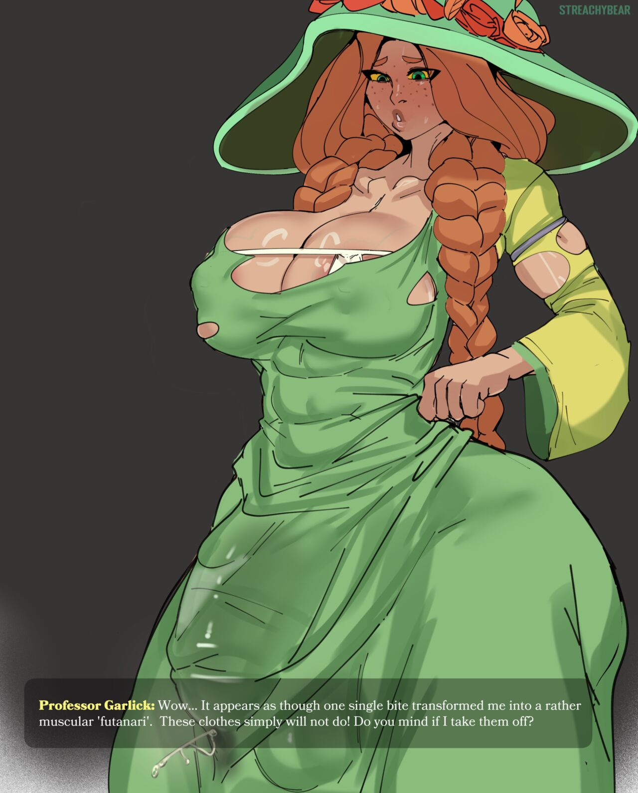 Professor Garlick tries the magic eggplant page 3 full