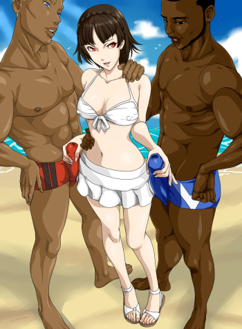 [Rankerhen X Shad0w] Beach Queen: Makoto Niijima cover