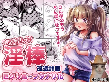 [Ichigo Syrup (Koori)] Tsundere Imouto Inbou Kaizou Keikaku | 츤데레 여동생 창녀 개조 계획 [Korean] [땅콩머리] cover