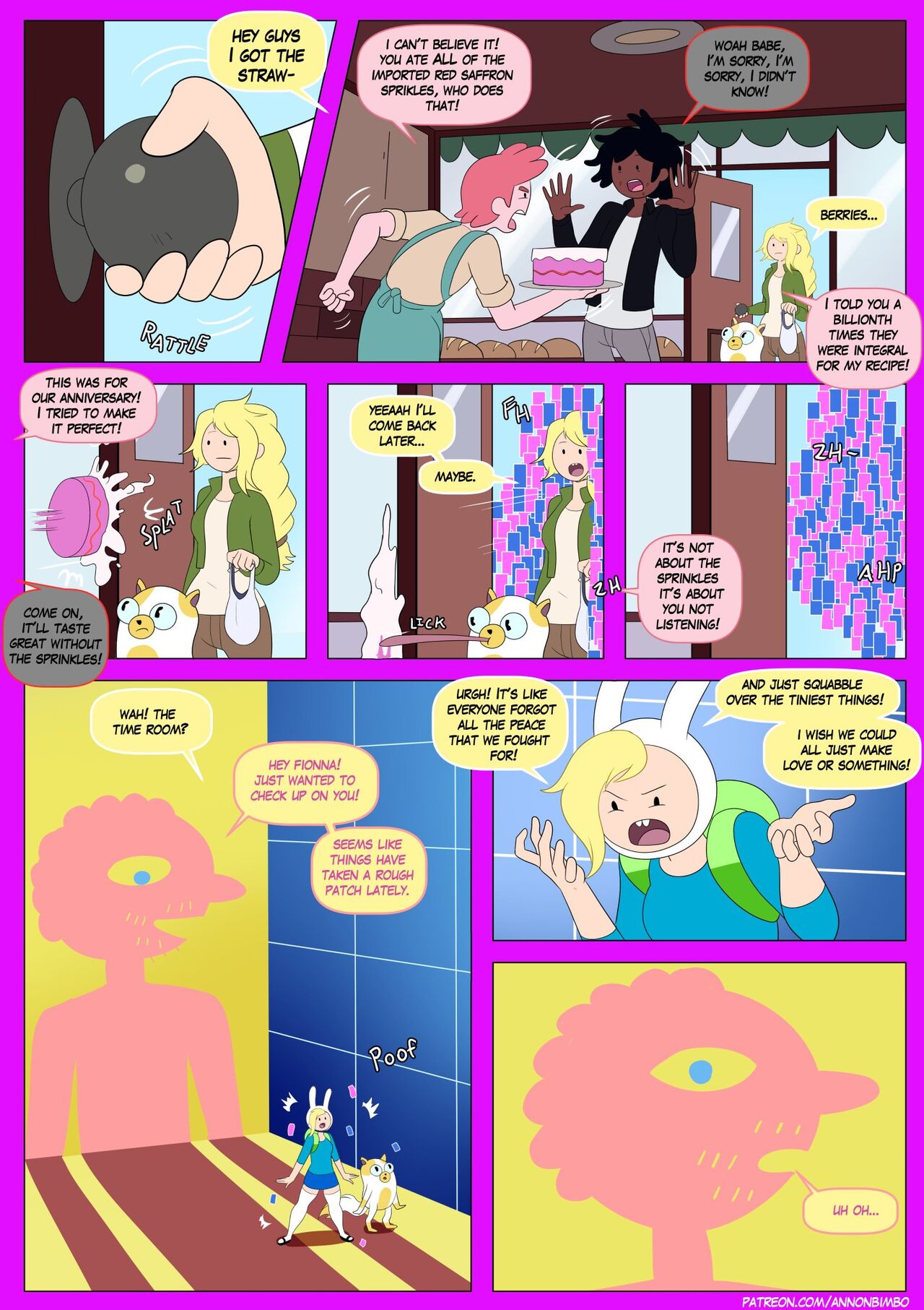 Fionna & Cake Love or Something page 1 full