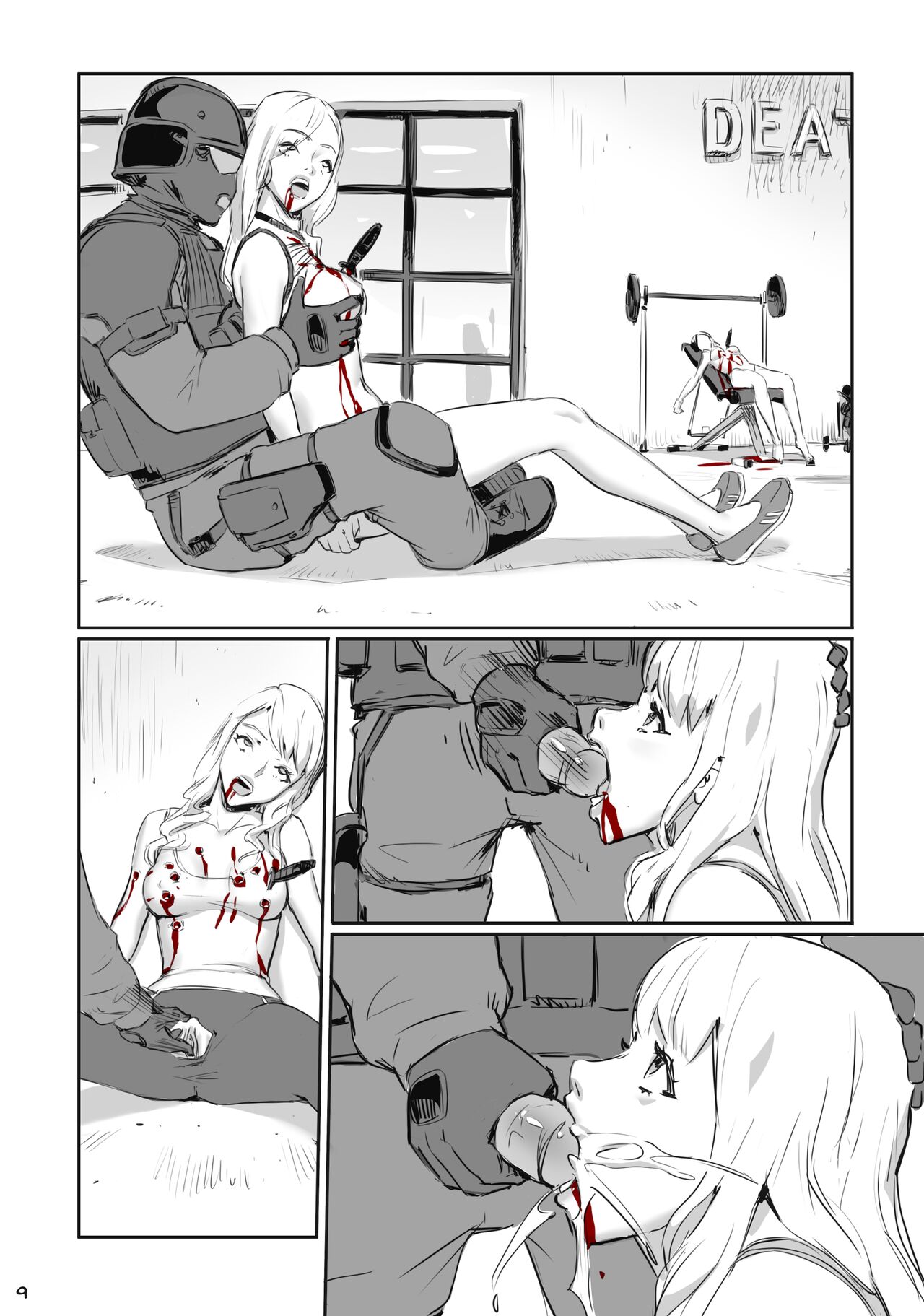Gym Girls page 9 full