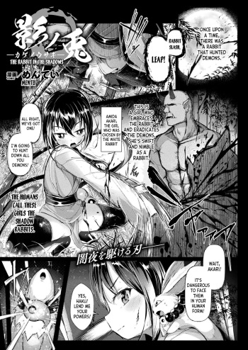 [Menteiyakuna] Kage no Usagi | The Rabbit in the Shadows (COMIC Unreal 2020-02 Vol. 83) [English] [desudesu] [Digital] cover