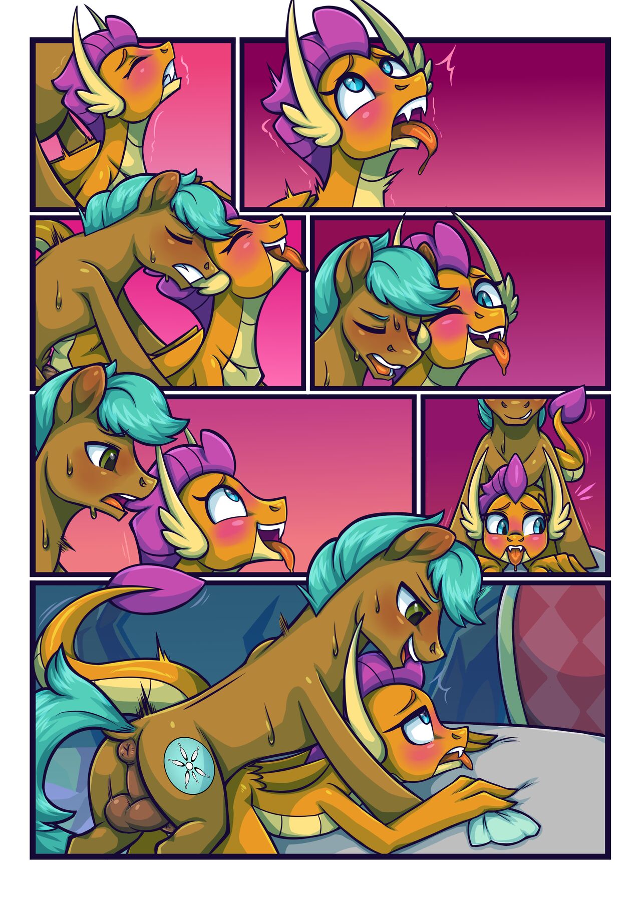 Smolder x OC Comic #2 page 11 full
