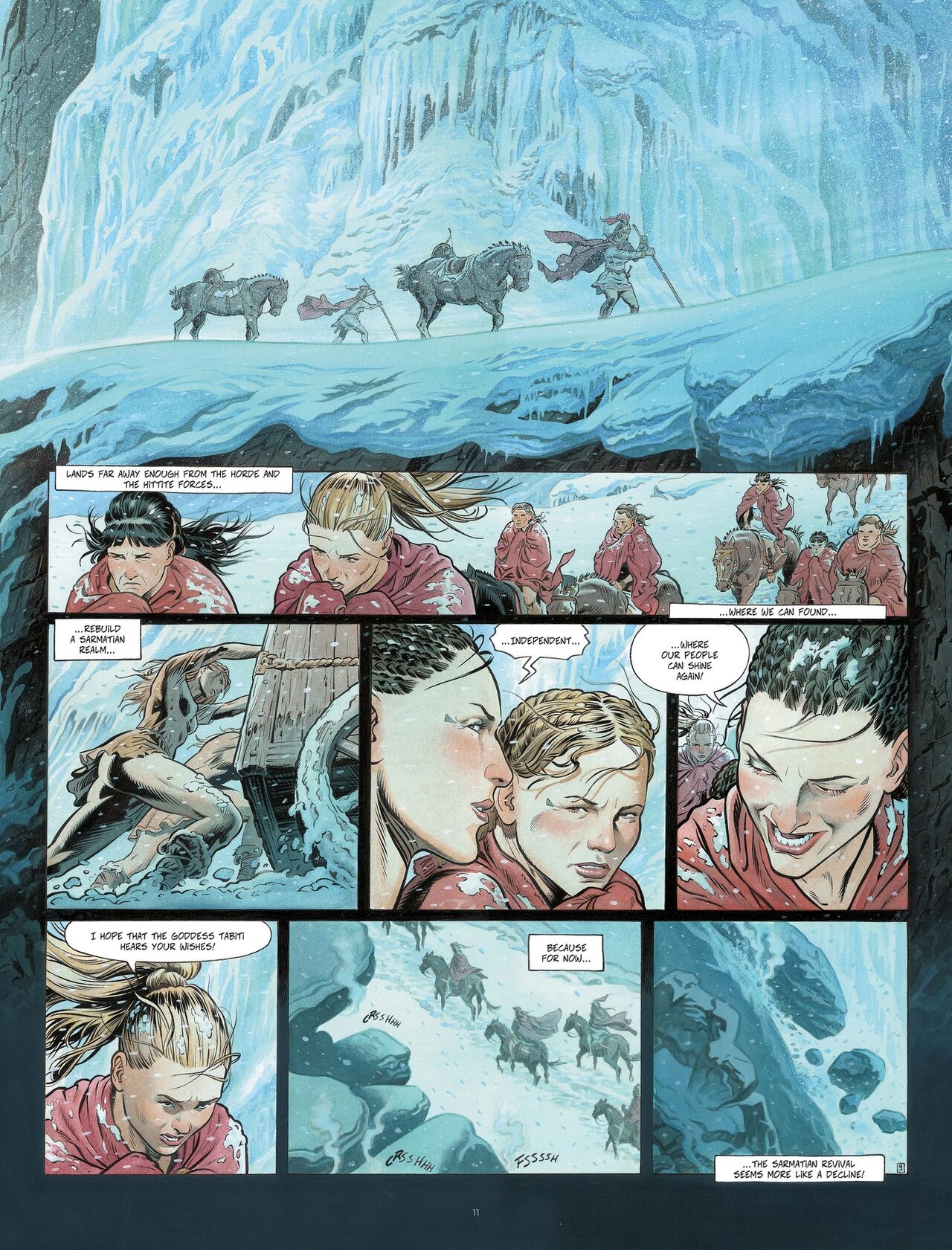 Conquests Vol. #4 the Death of a King page 11 full