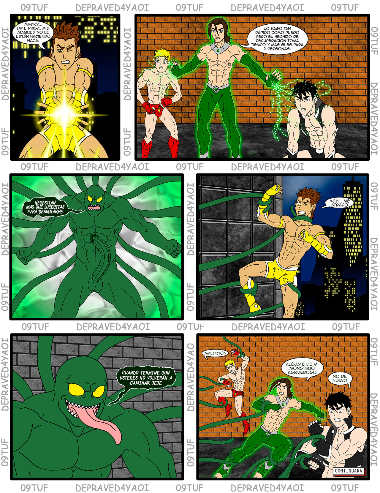Heroes In Troubles #03 ESP page 6 full