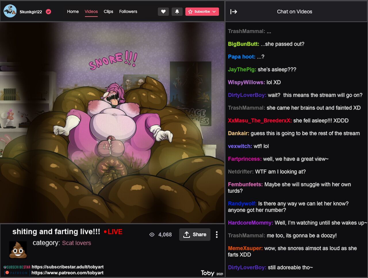 Clara's Livestream page 11 full